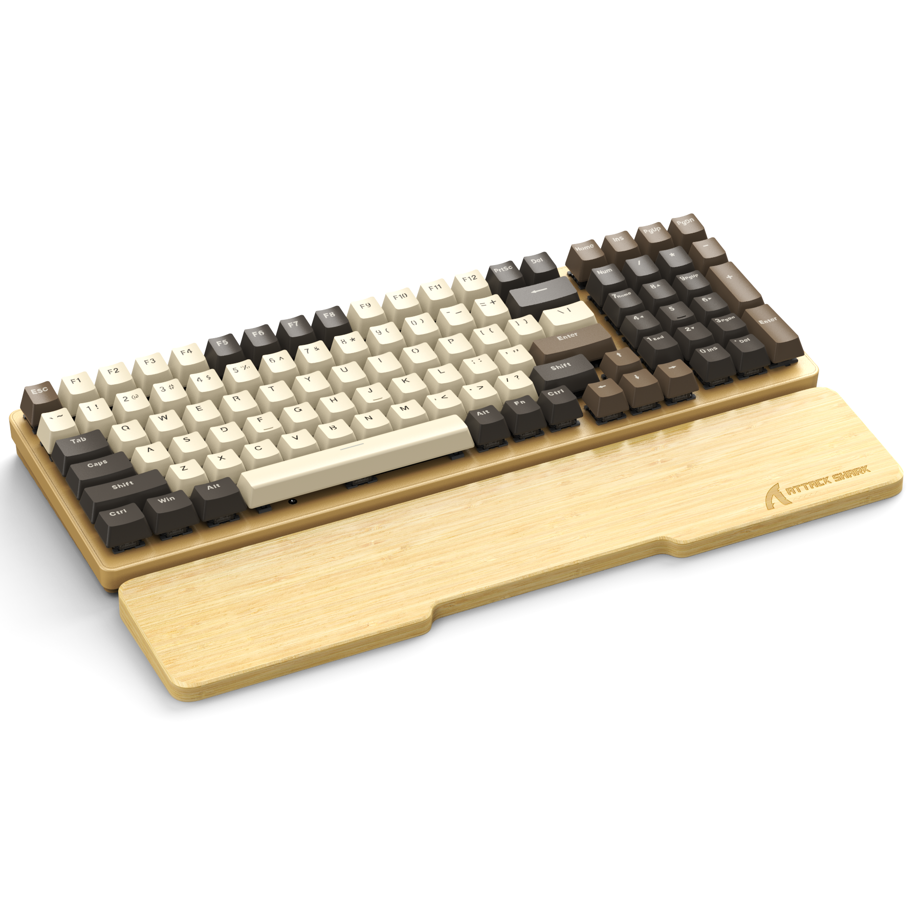 ATTACK SHARK WZ01 Bamboo Wrist Rest