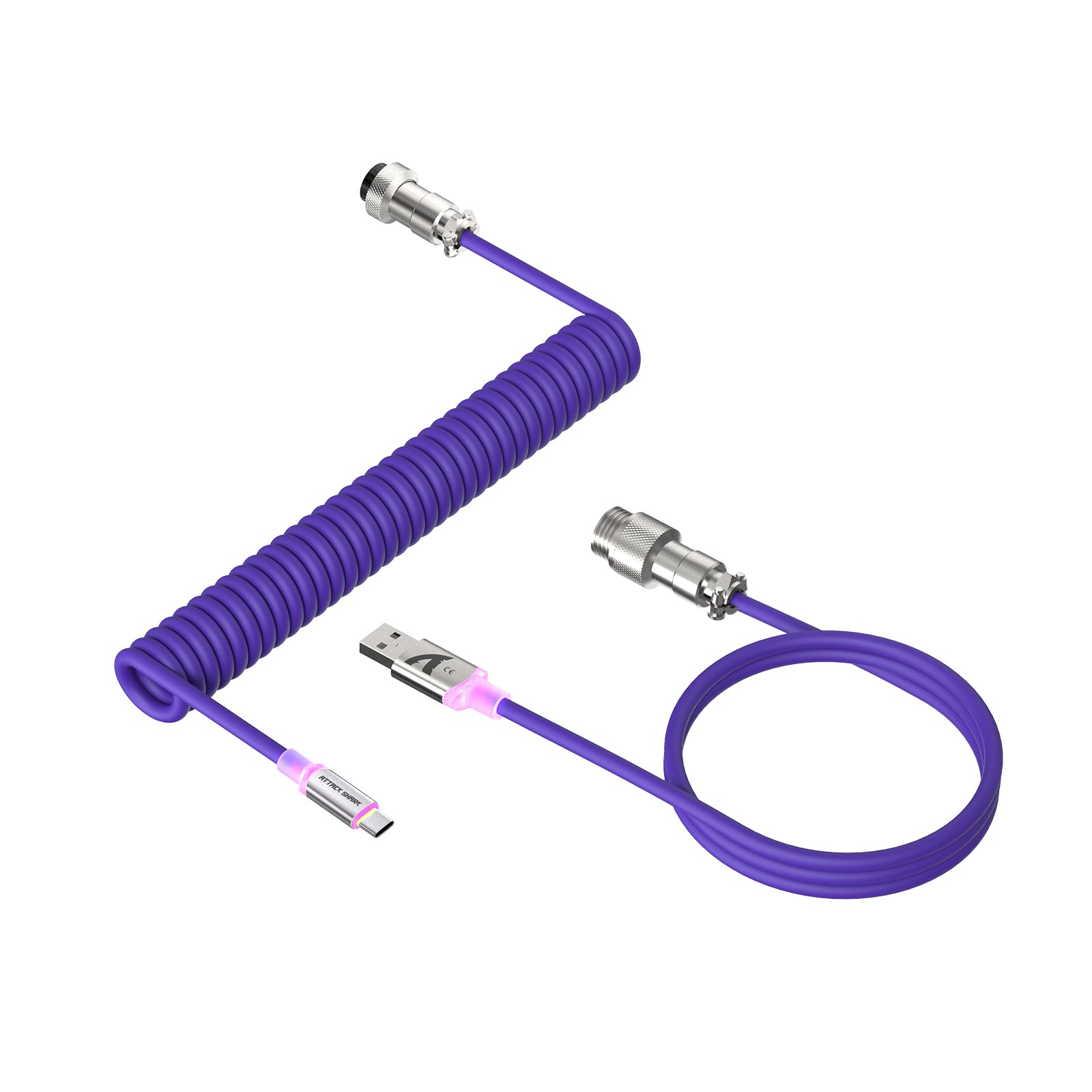 ATTACK SHARK C01Ultra Custom Aviator Cable for 8KHz Magnetic Keyboard