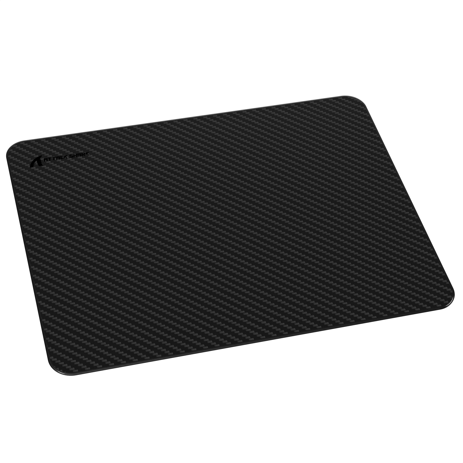 CM04 Carbon Fiber Gaming Mousepad in black with textured surface