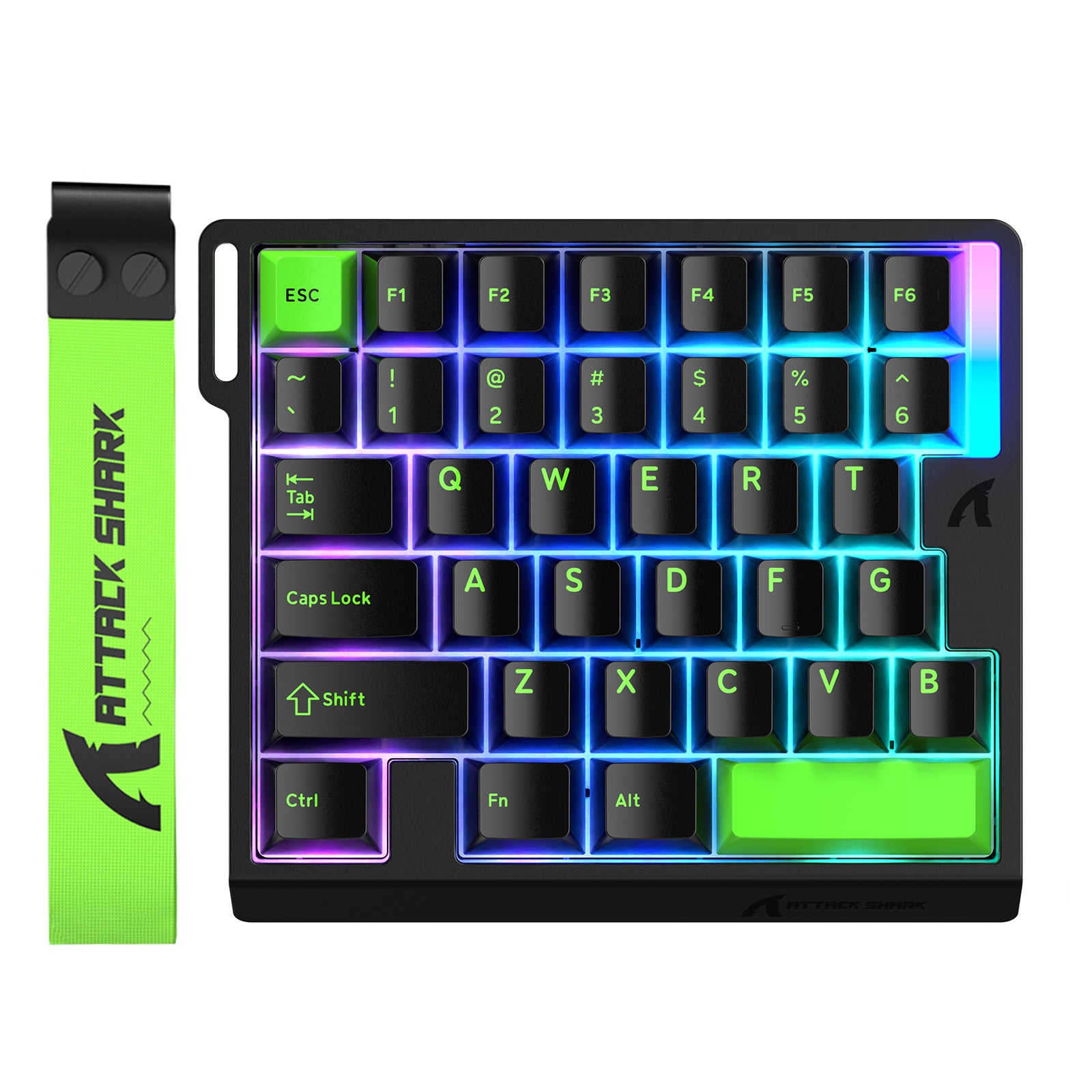 ATTACK SHARK M36 HE One-Handed Magnetic Switch Keyboard
