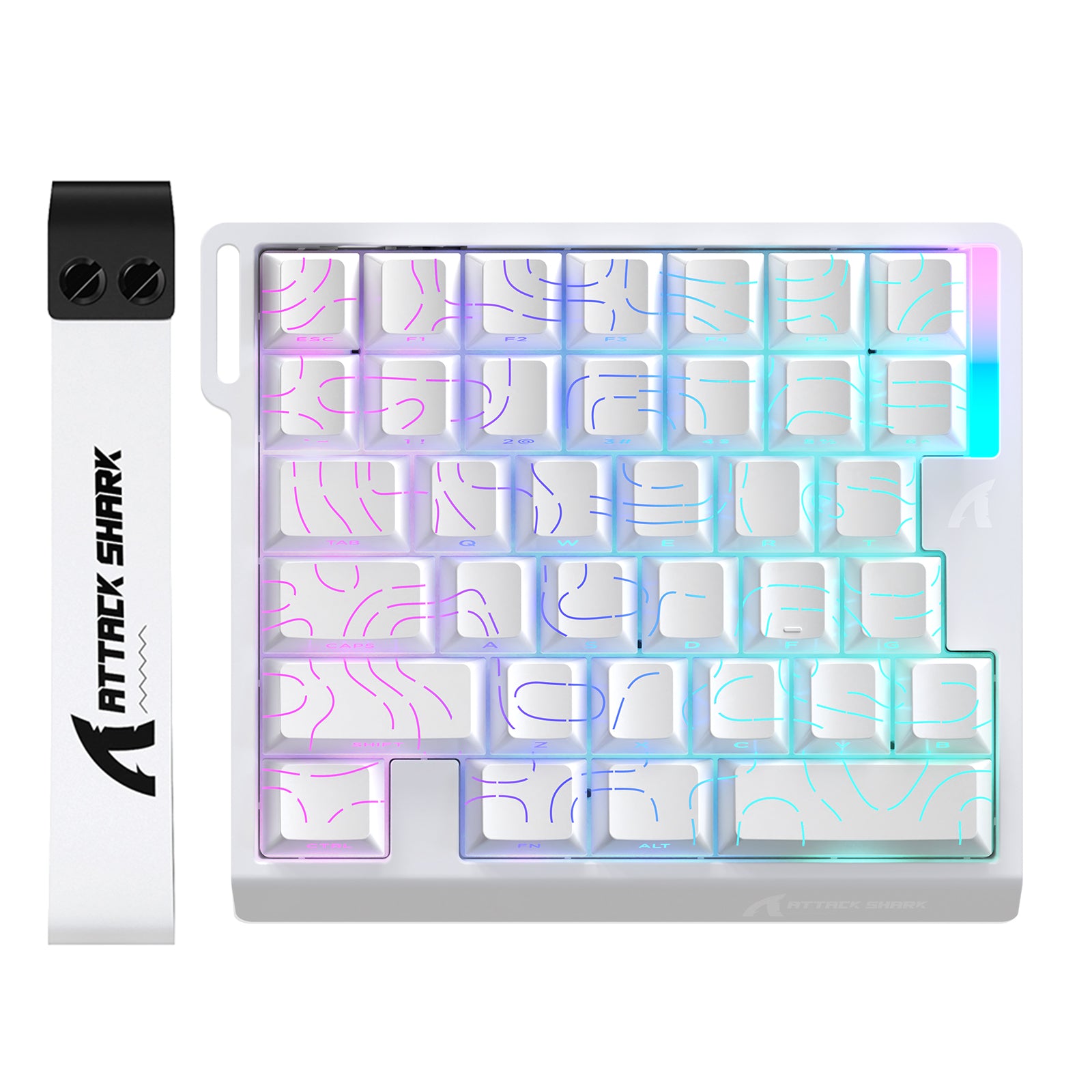 ATTACK SHARK M36 HE One-Handed Magnetic Switch Keyboard