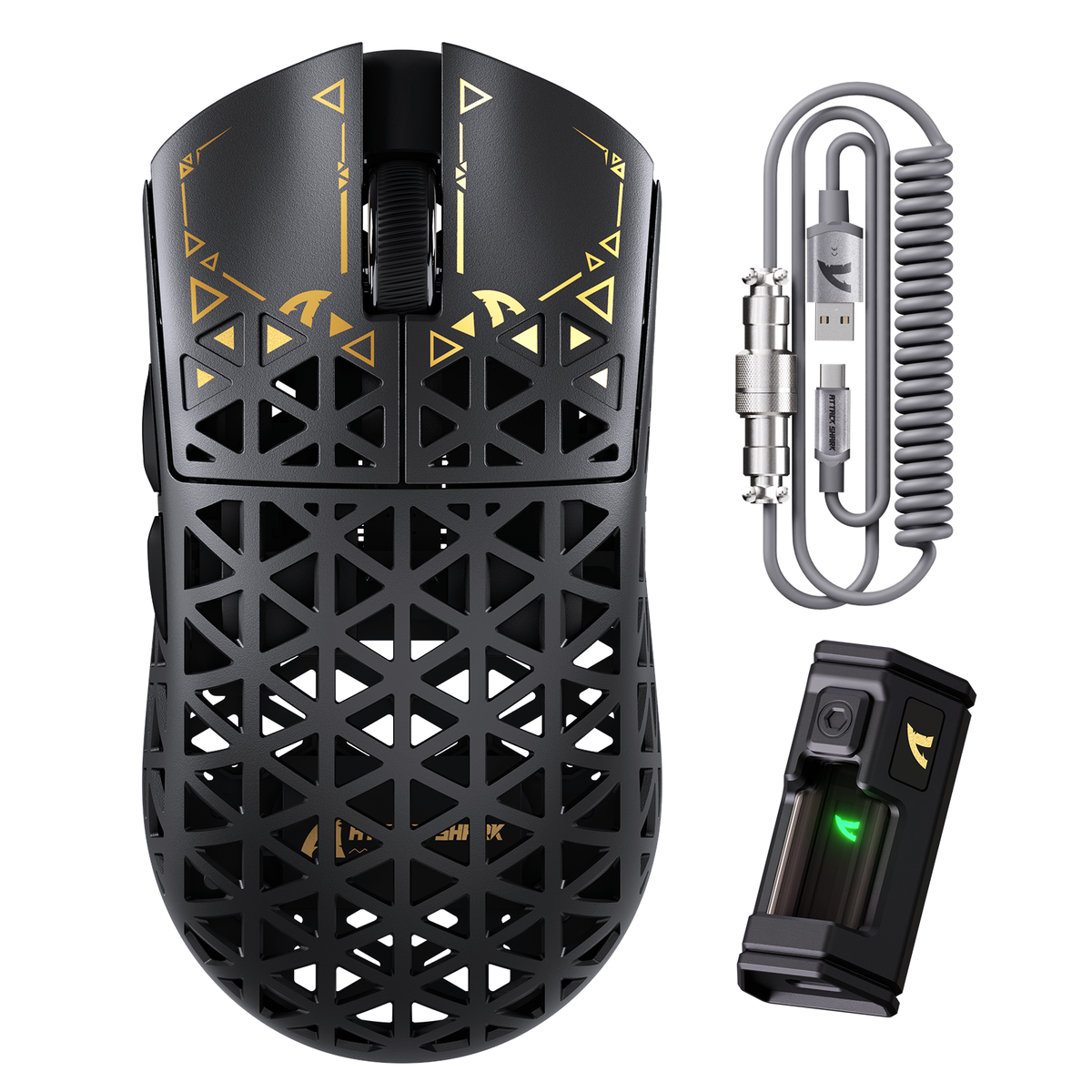 39g Carbon Fiber Gaming Mouse | PAW3950MAX 8K 8000Hz
