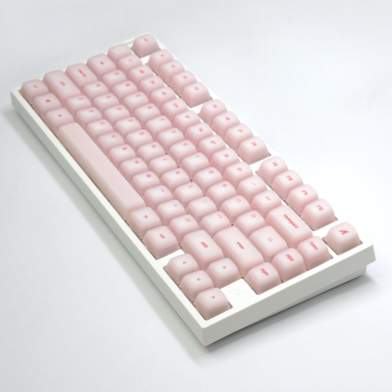 ATTACK SHARK SK01 113 Keys Silicone Keycap Set, Cherry Profile, ANSI, Pink
