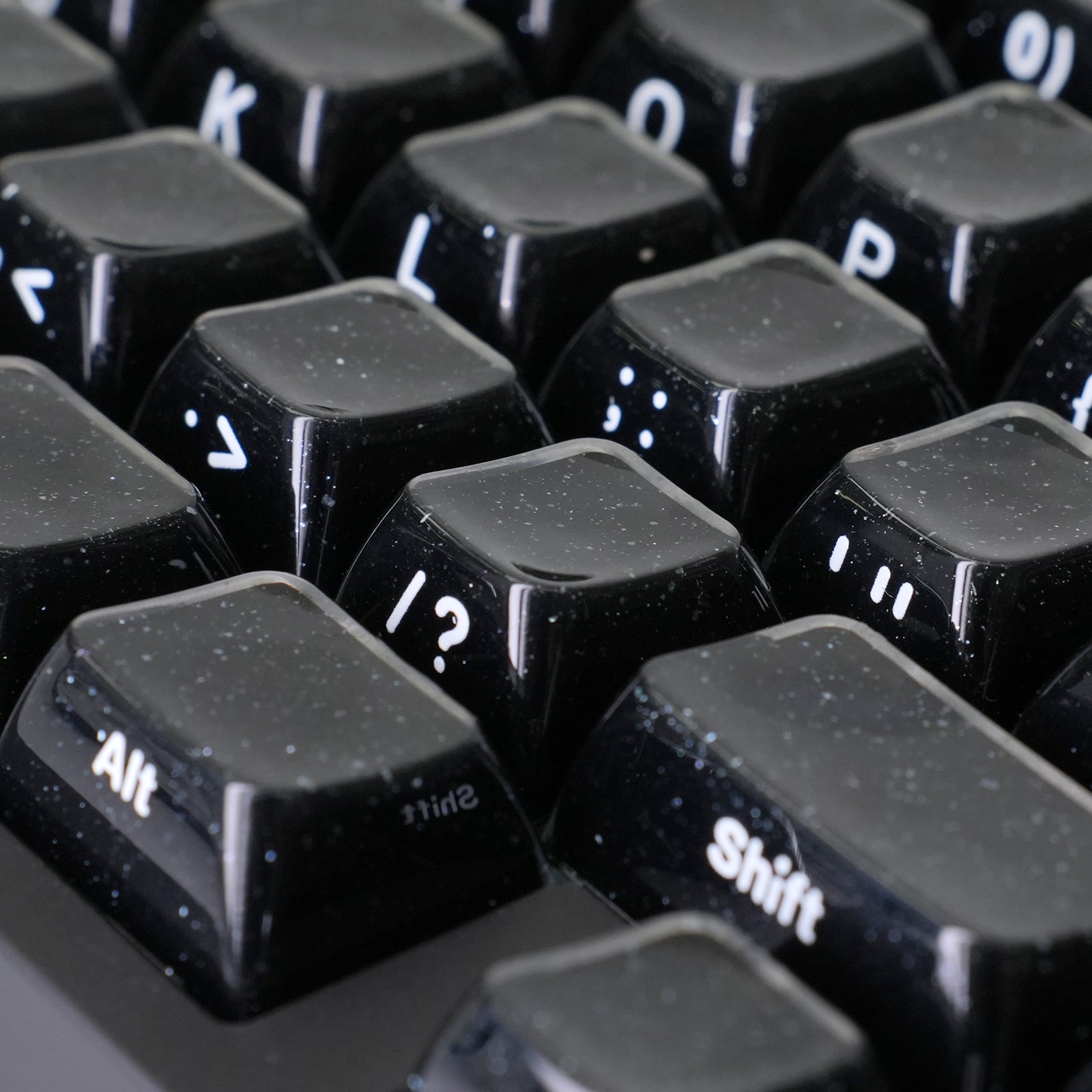 ATTACK SHARK SK03 136 Keys Crystal Keycaps, ASA Profile, ANSI/ISO