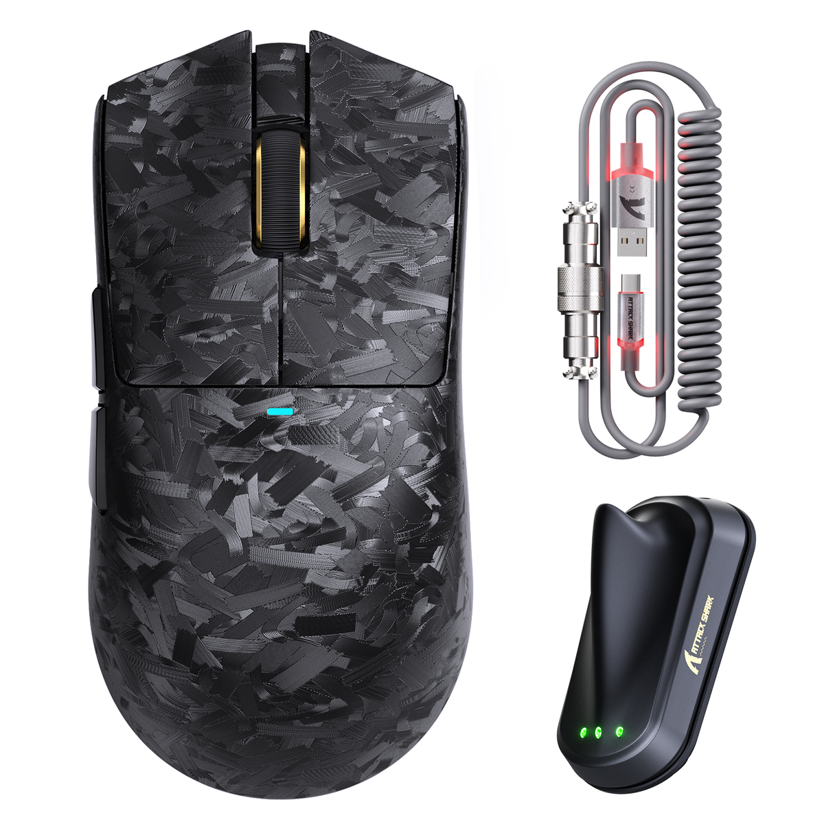 X11 Ultra Carbon Fiber | 8000Hz Wireless Gaming Mouse - Attack Shark