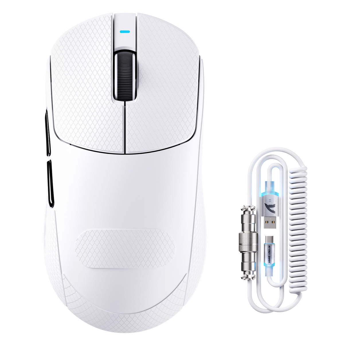 ATTACK SHARK X8 PLUS Tri-mode Wireless Gaming Mouse With C06 ULTRA Cable