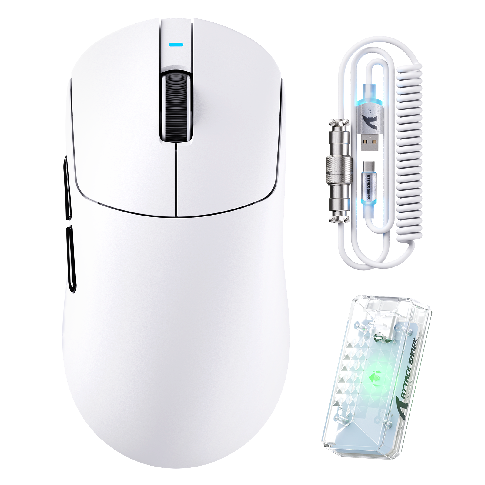 ATTACK SHARK X8 Ultra 8KHz Wireless Gaming Mouse With C06 Ultra Cable